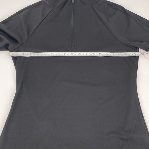 RBX Active Womens Black Quarter Zip Mock Neck Moisture Wicking Jacket M New - Picture 10 of 13